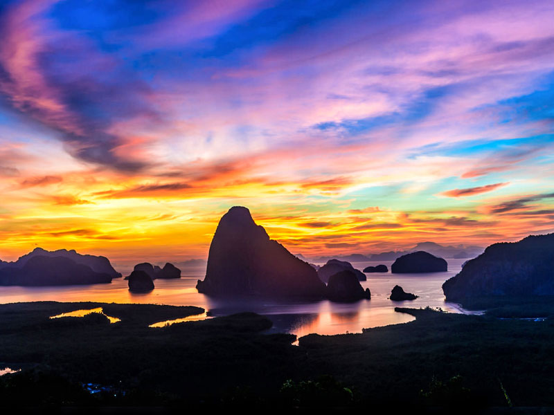 Phang Nga Bay (James Bond Island) + Krabi